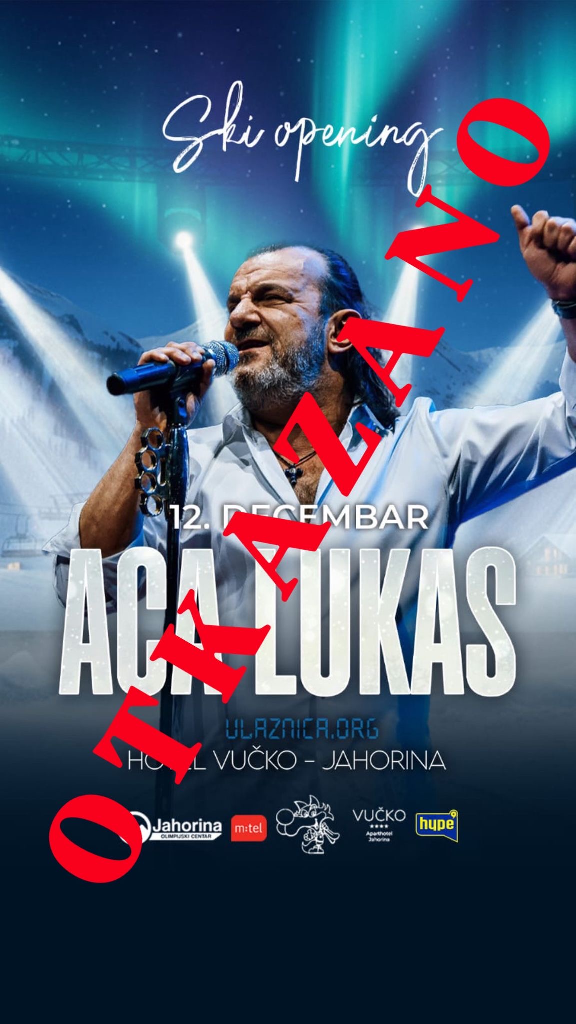 Zbog fotografije sa Orićem: Jahorina otkazala koncert Ace Lukasa